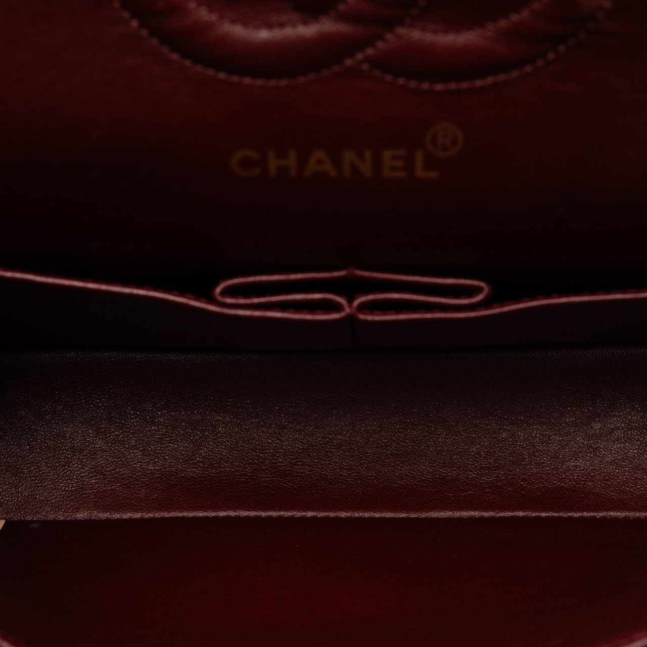 Chanel Medium Classic Lambskin Double Flap Blauw
