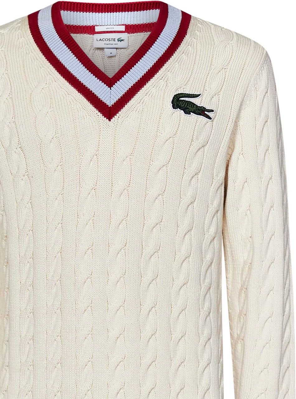 Lacoste Lacoste Sweaters White Wit
