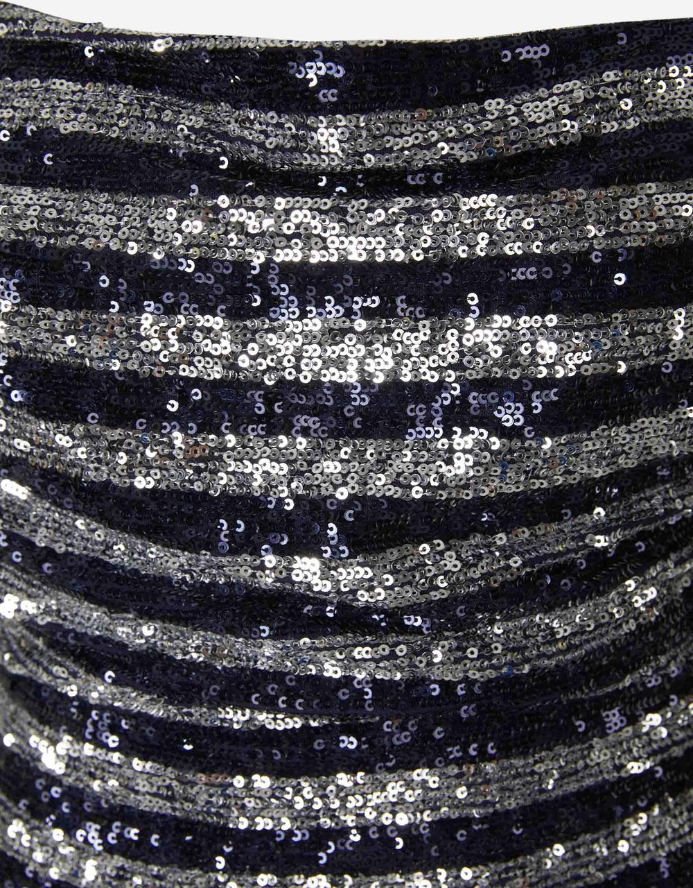 Balmain Mini Sequin Dress Zilver