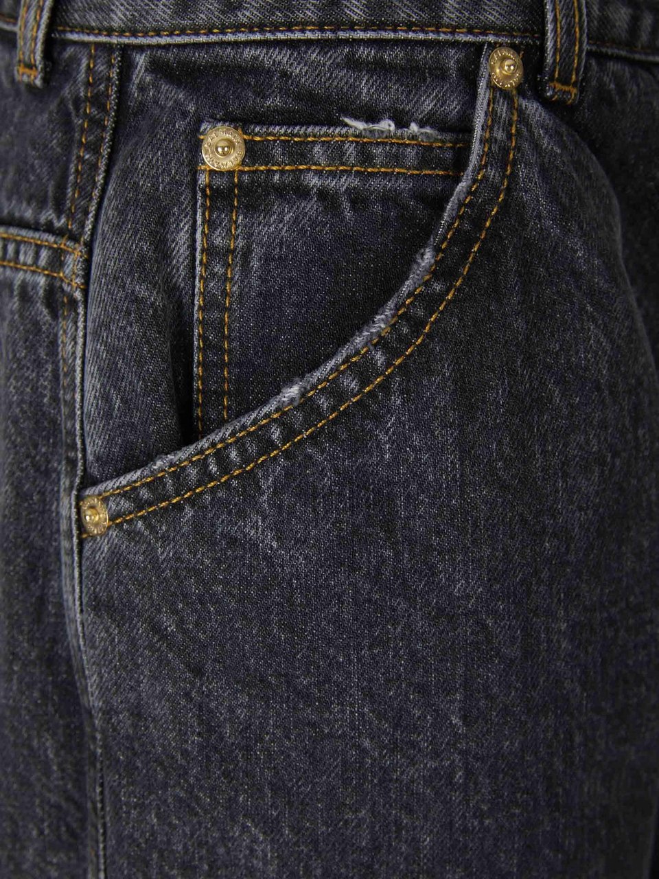 Balmain Straight Cotton Jeans Blauw