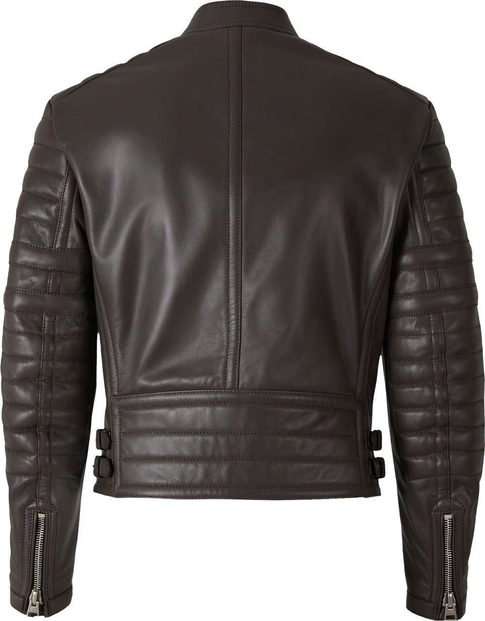 Tom Ford Leather Biker Jacket Bruin