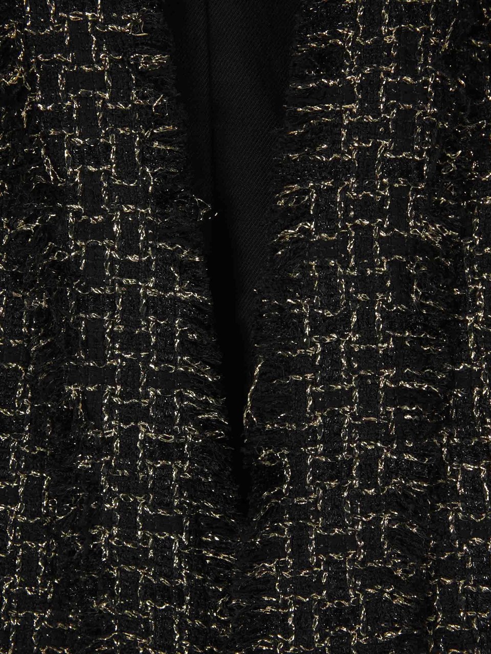 Balmain Tweed Lurex Blazer Zwart