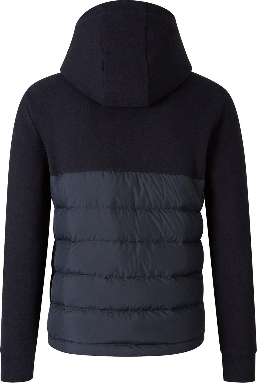 Moncler Quilted Zipper Cardigan Blauw