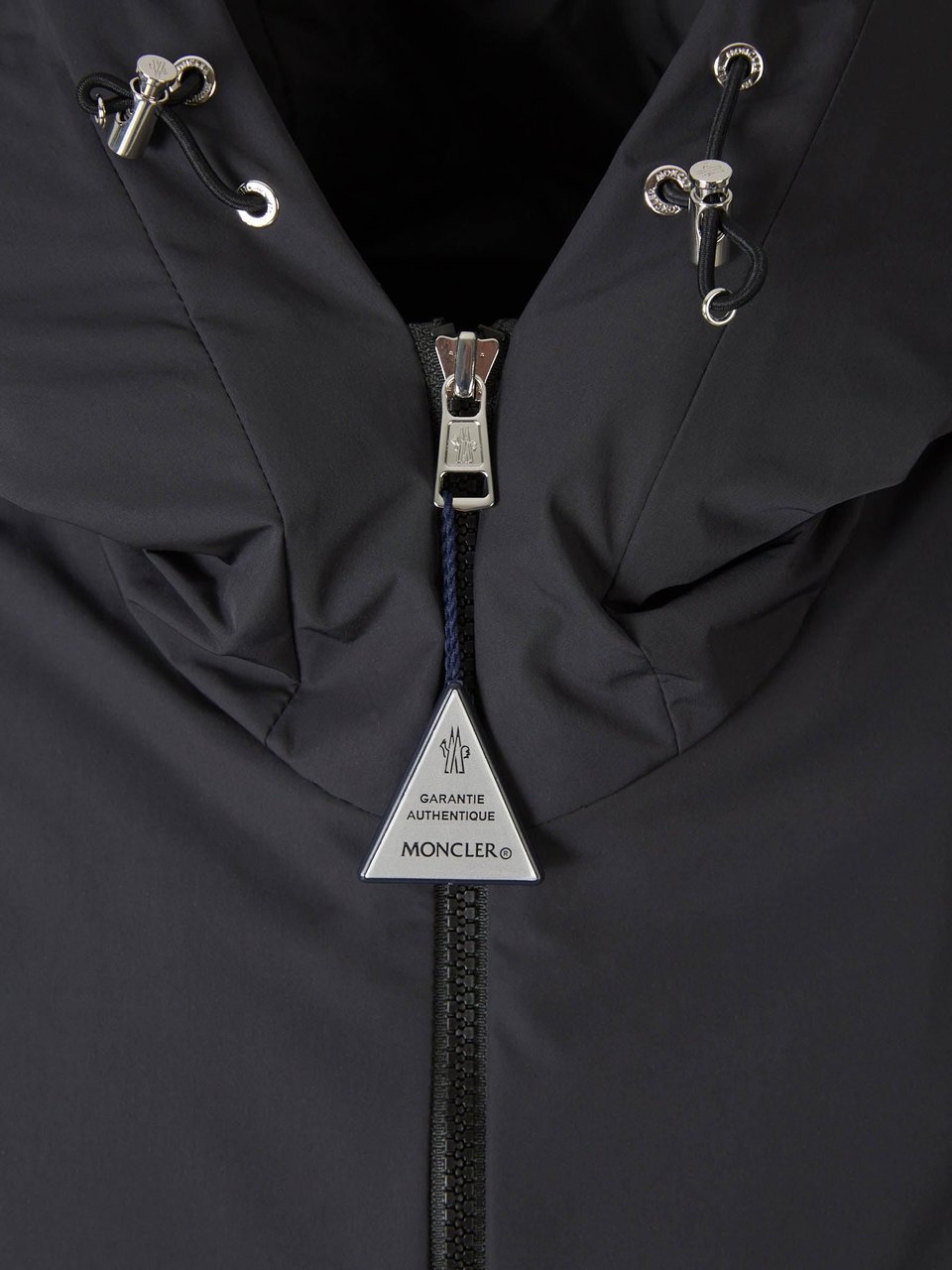 Moncler Double Hood Technical Jacket Blauw