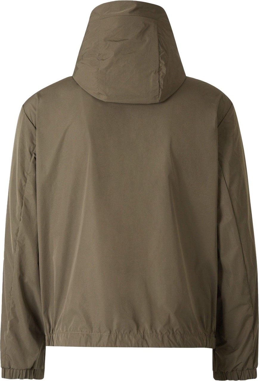 Moncler Double Hood Technical Jacket Groen