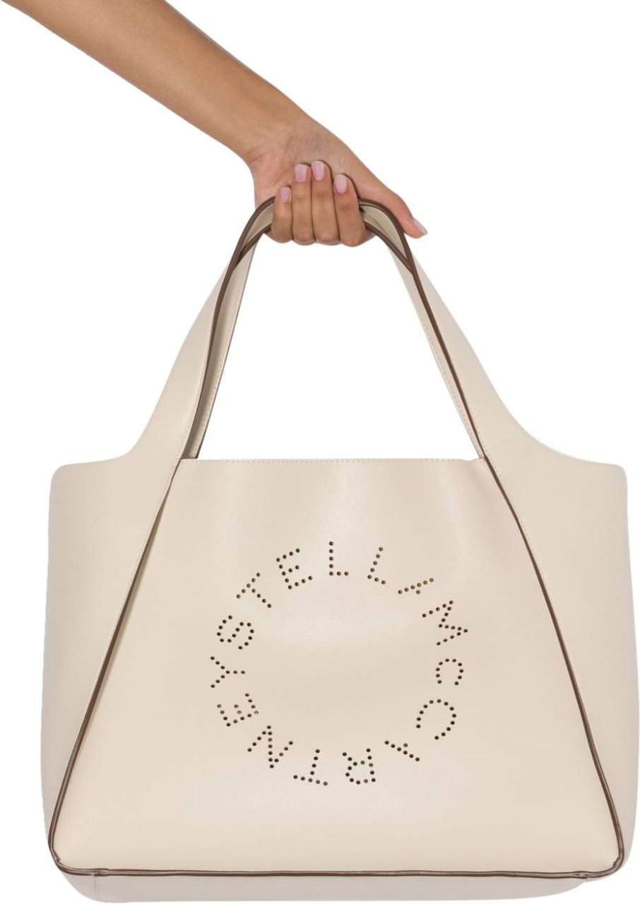 Stella McCartney Stella Logo Tote Bag Wit