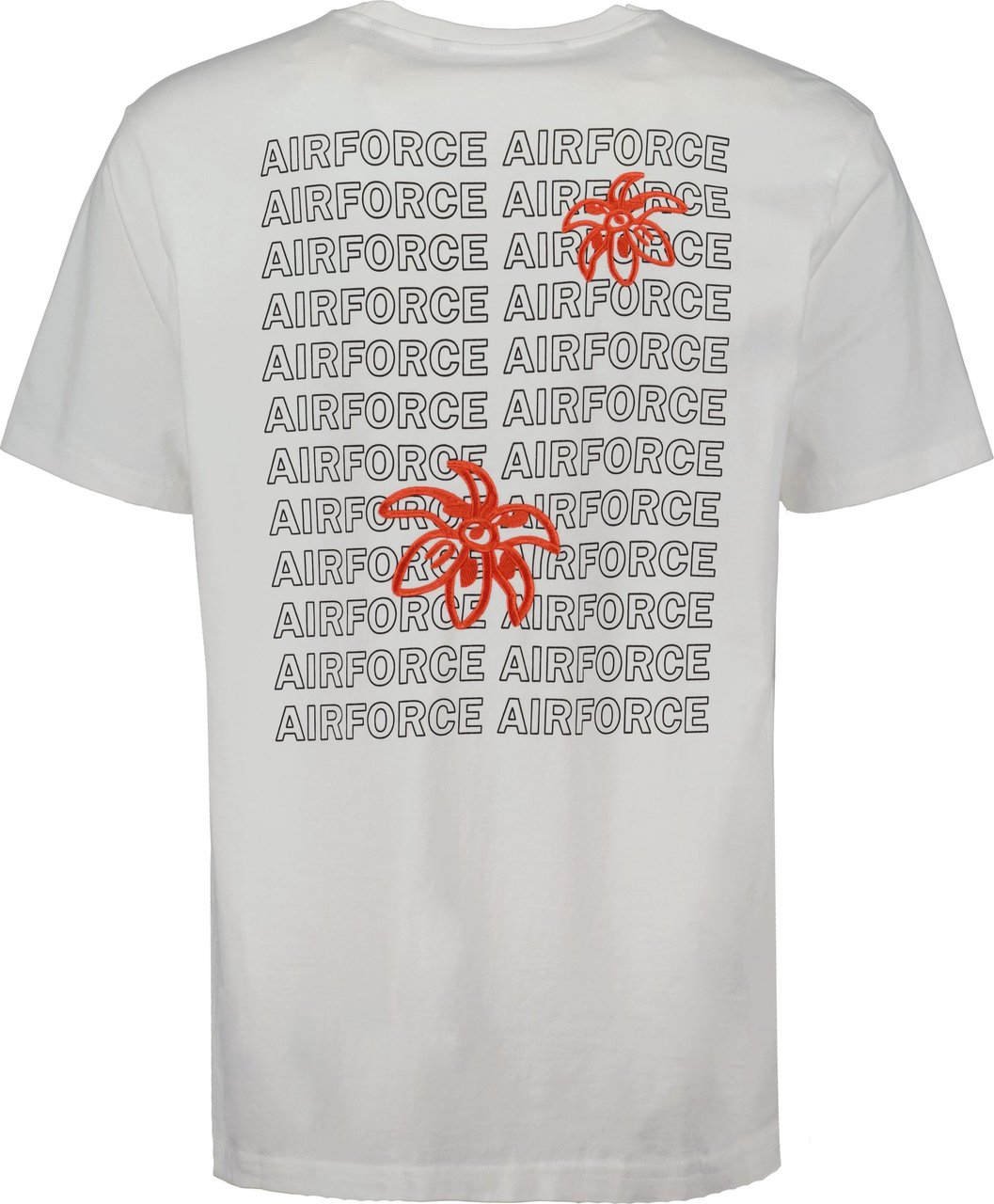 Airforce Bloom T-shirt White/Emberglow Wit