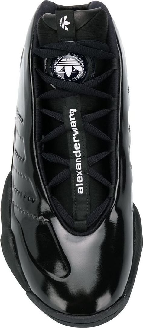 Alexander Wang Aw Futureshell Triple Black Sneakers Zwart