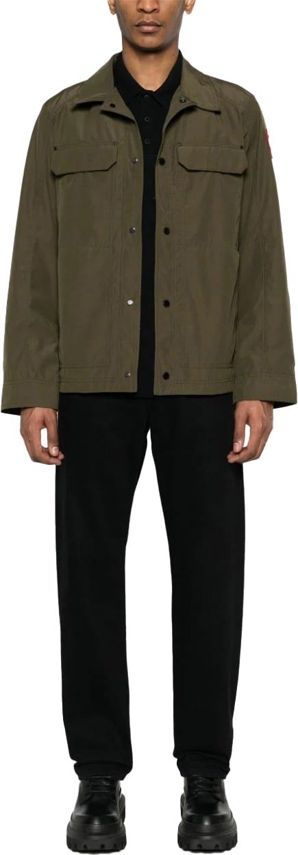 Canada Goose khaki jacket Groen