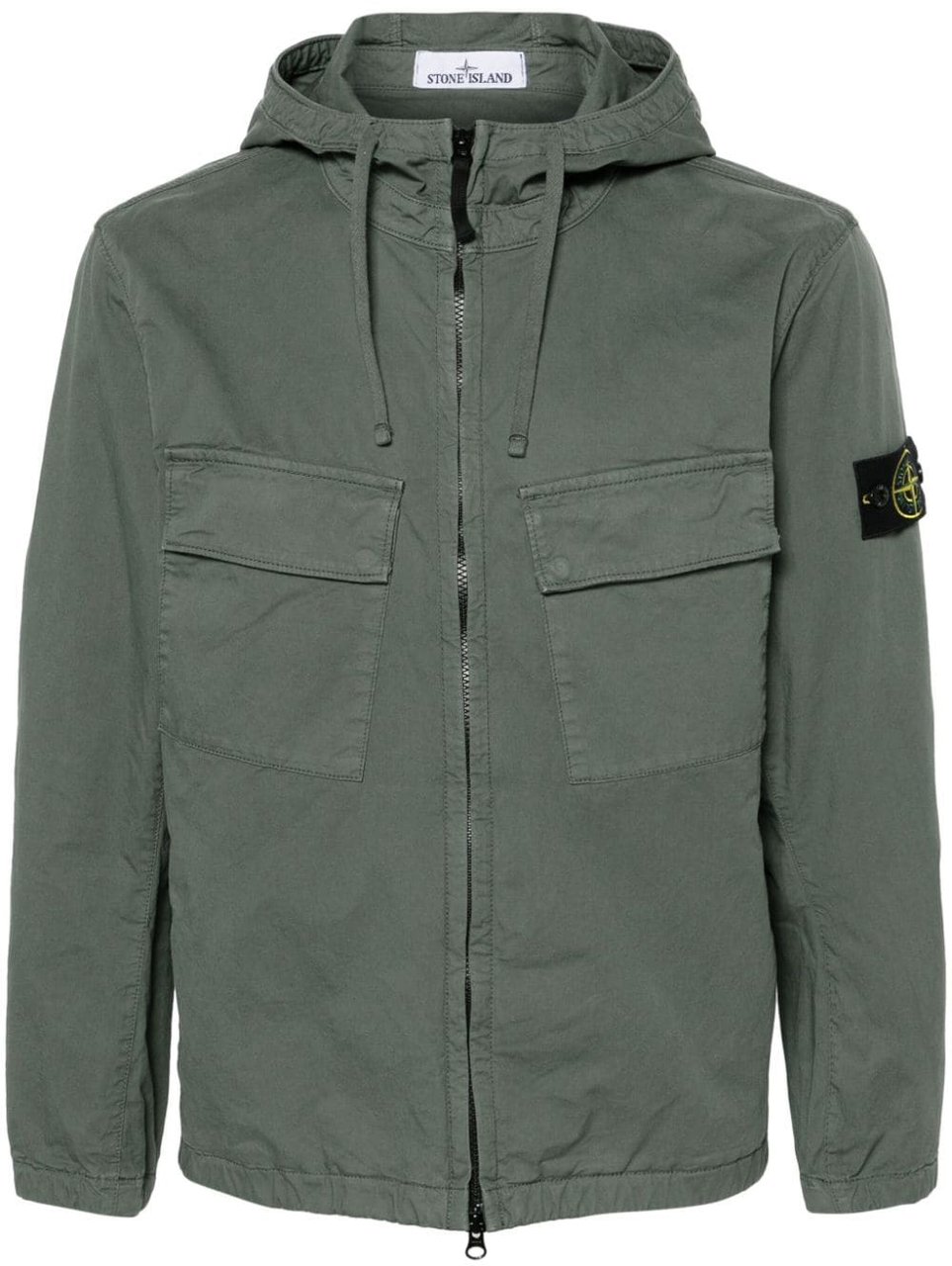 Stone Island jacket khaki Groen