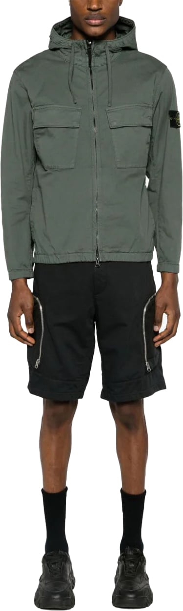 Stone Island jacket khaki Groen