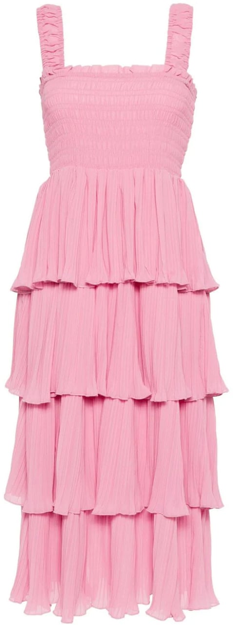 Ganni dress pink Roze