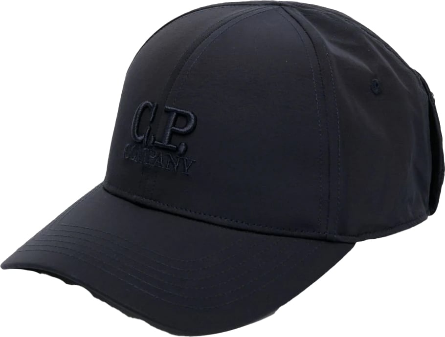 CP Company blauwe pet met bril achteraan Blauw