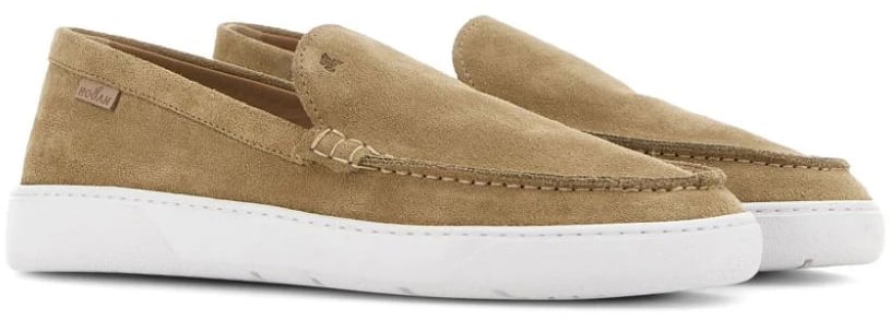 HOGAN Beige loafers Beige