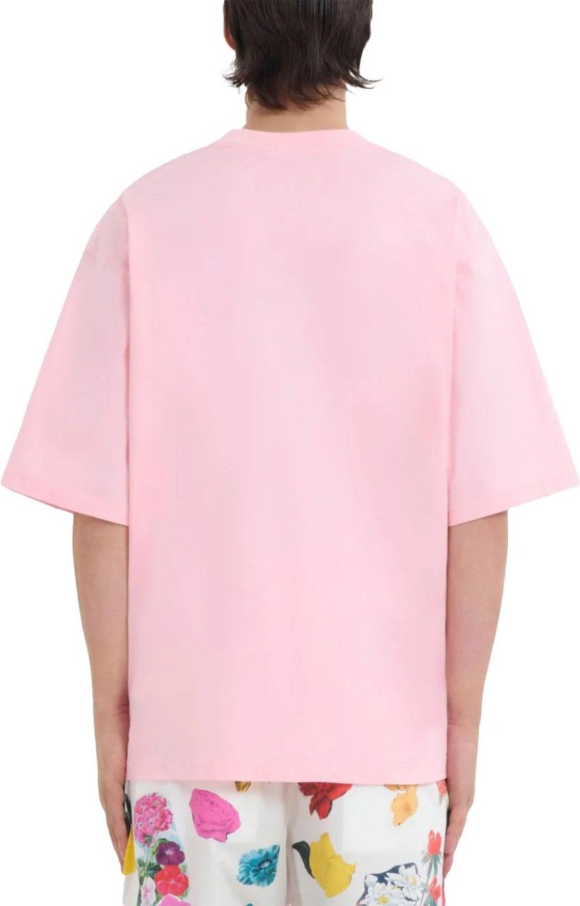 Marni Oversized t-shirt roze Roze