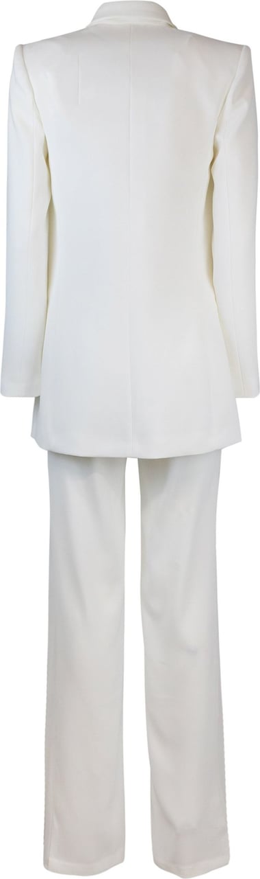 Elisabetta Franchi Essential Suit White Wit