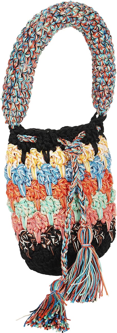 Alanui Crochet Mini Bag Multicolour Divers