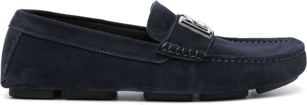 Dolce & Gabbana Flat Shoes Blue Blauw