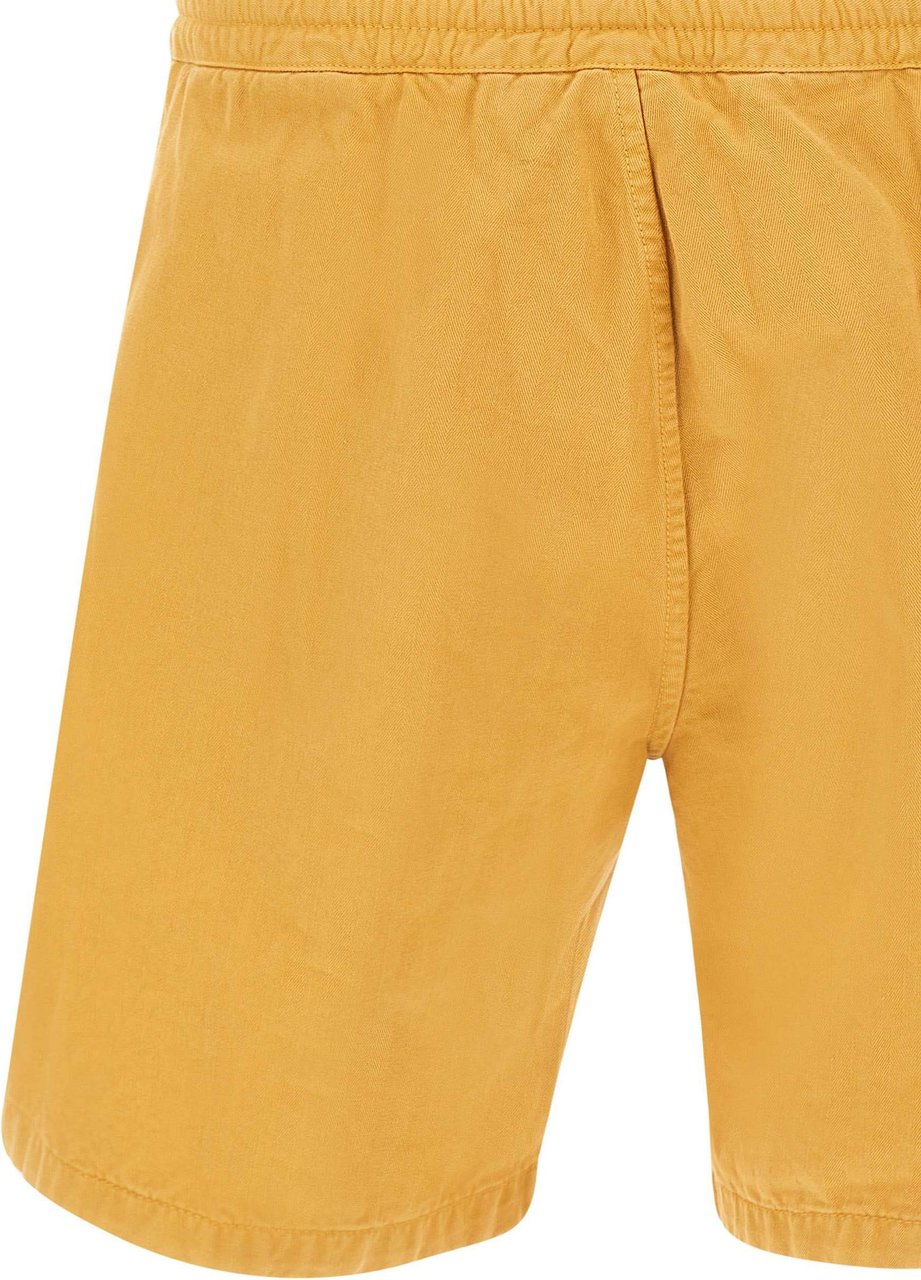 Carhartt Wip Shorts Yellow Geel