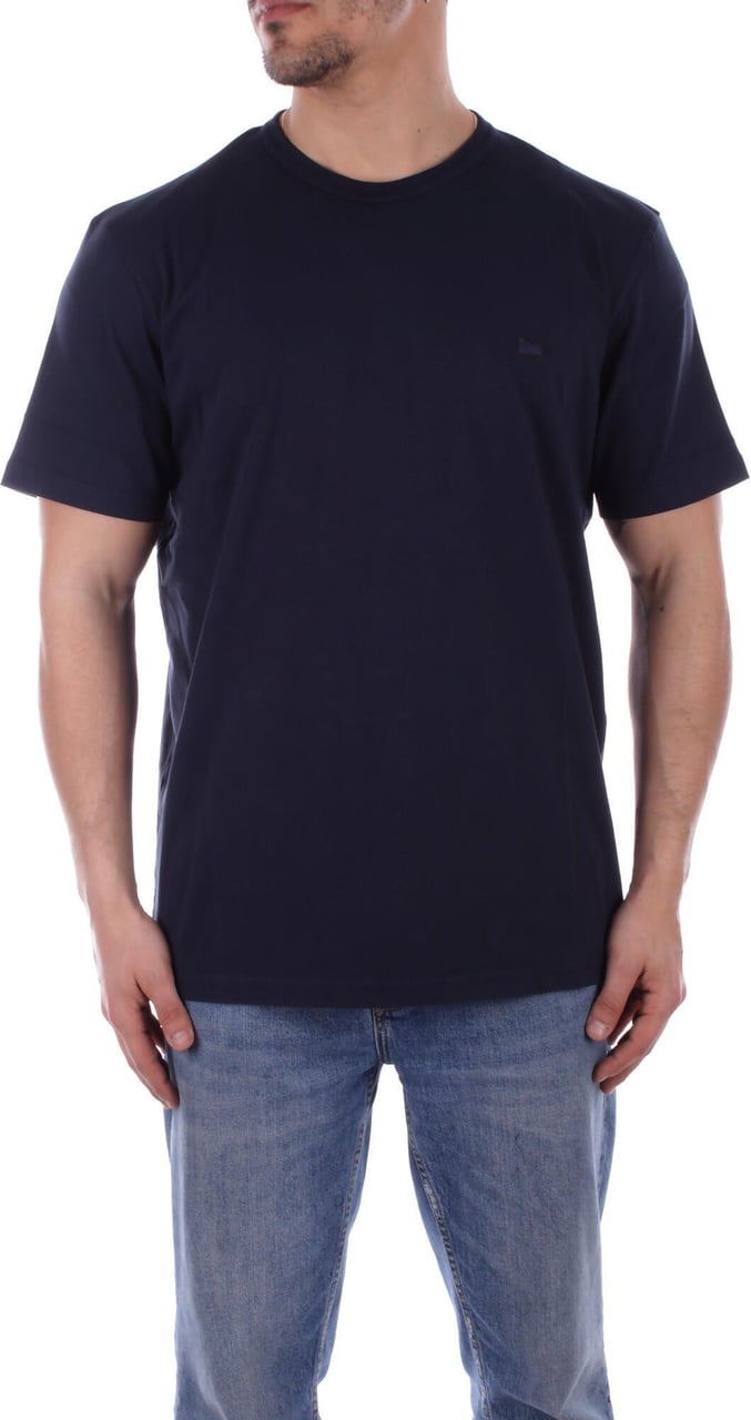 Woolrich Woolrich T-shirts and Polos Blue Blauw