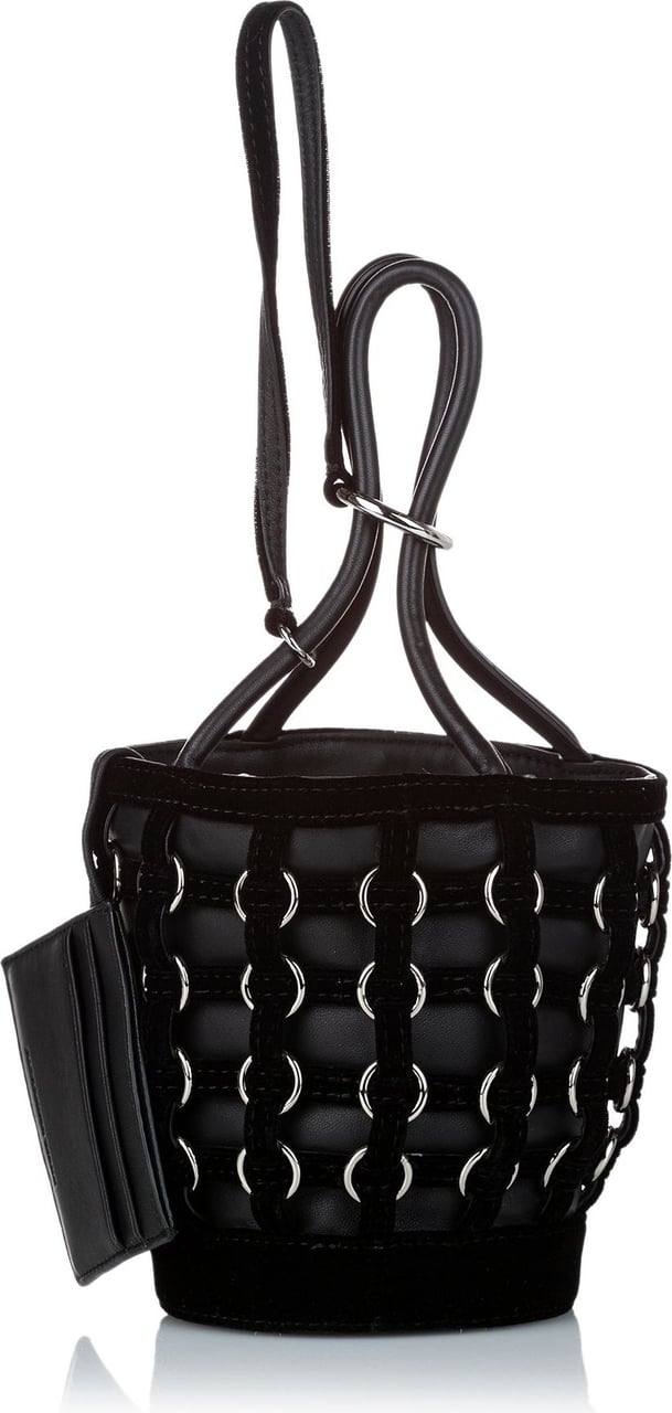 Alexander Wang Roxy Leather Bucket Bag Zwart