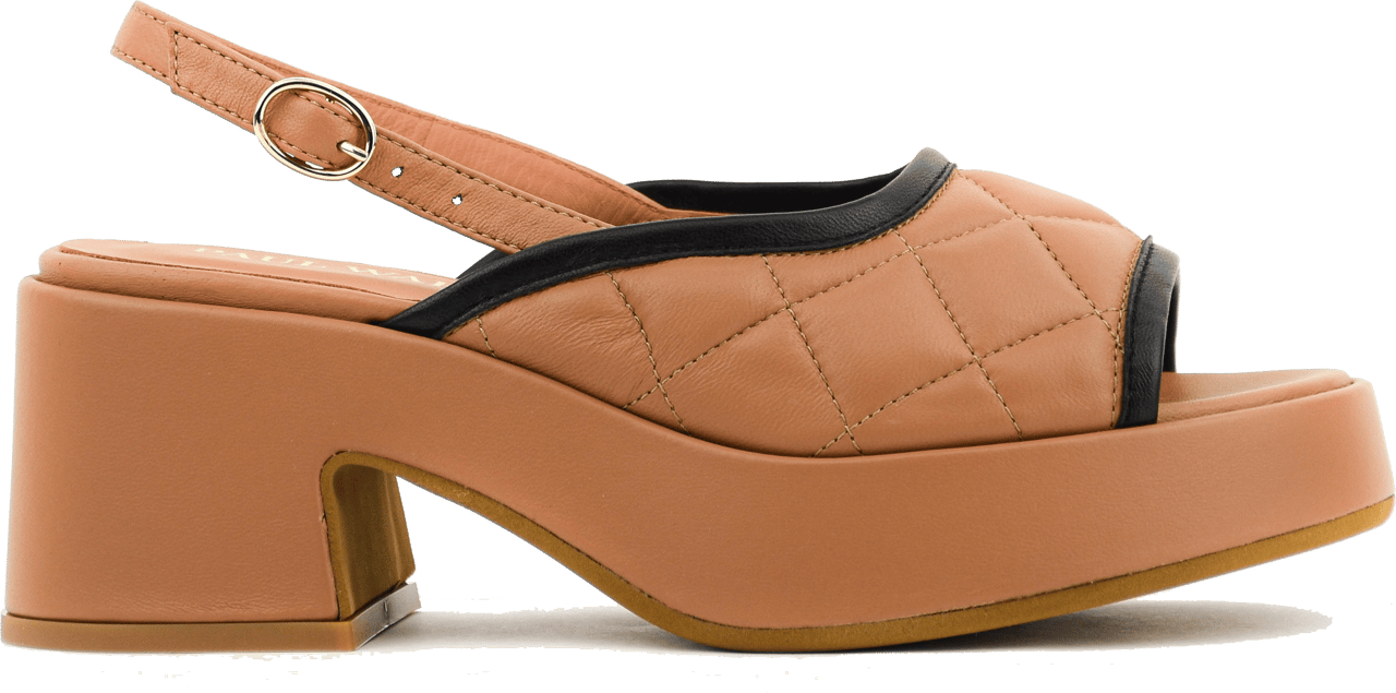 Paul Warmer Coco Platform Sandal Na Beige