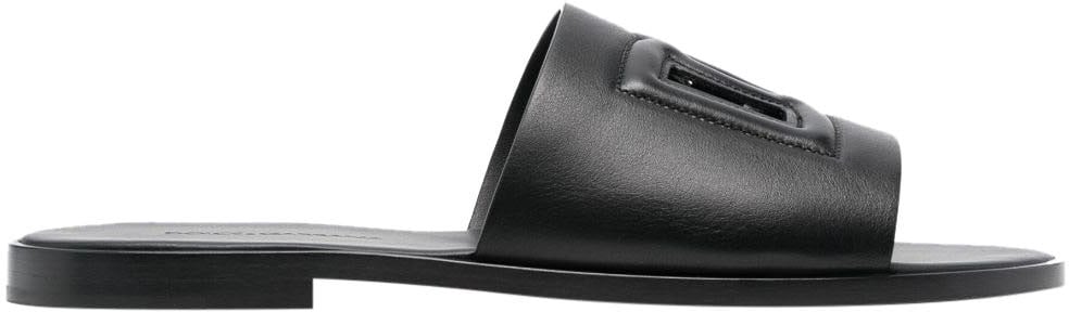 Dolce & Gabbana DG Slides Zwart
