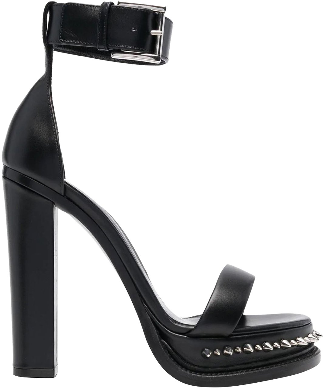 Alexander McQueen Alexander Mcqueen Spike Sole Sandals Zwart