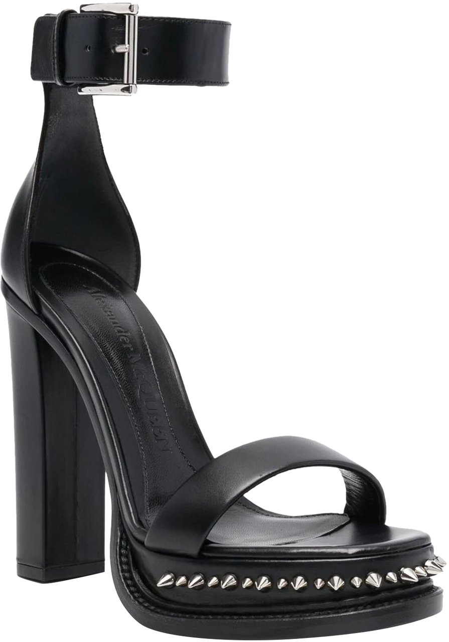 Alexander McQueen Alexander Mcqueen Spike Sole Sandals Zwart