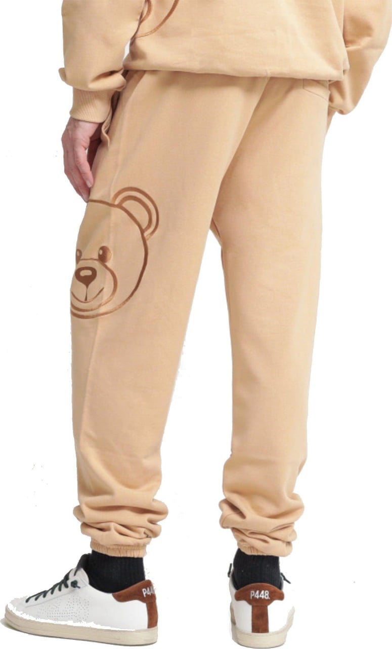 Moschino Moschino Underwear Cotton Jogging Pants Beige