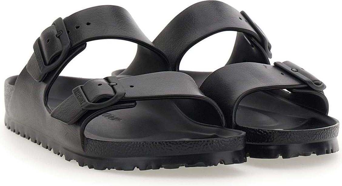 Birkenstock Flat Shoes Black Zwart