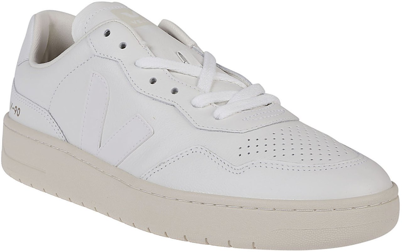 Veja V-90 Sneakers White Wit
