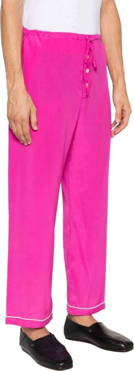 BODE Trousers Fuchsia Pink Roze