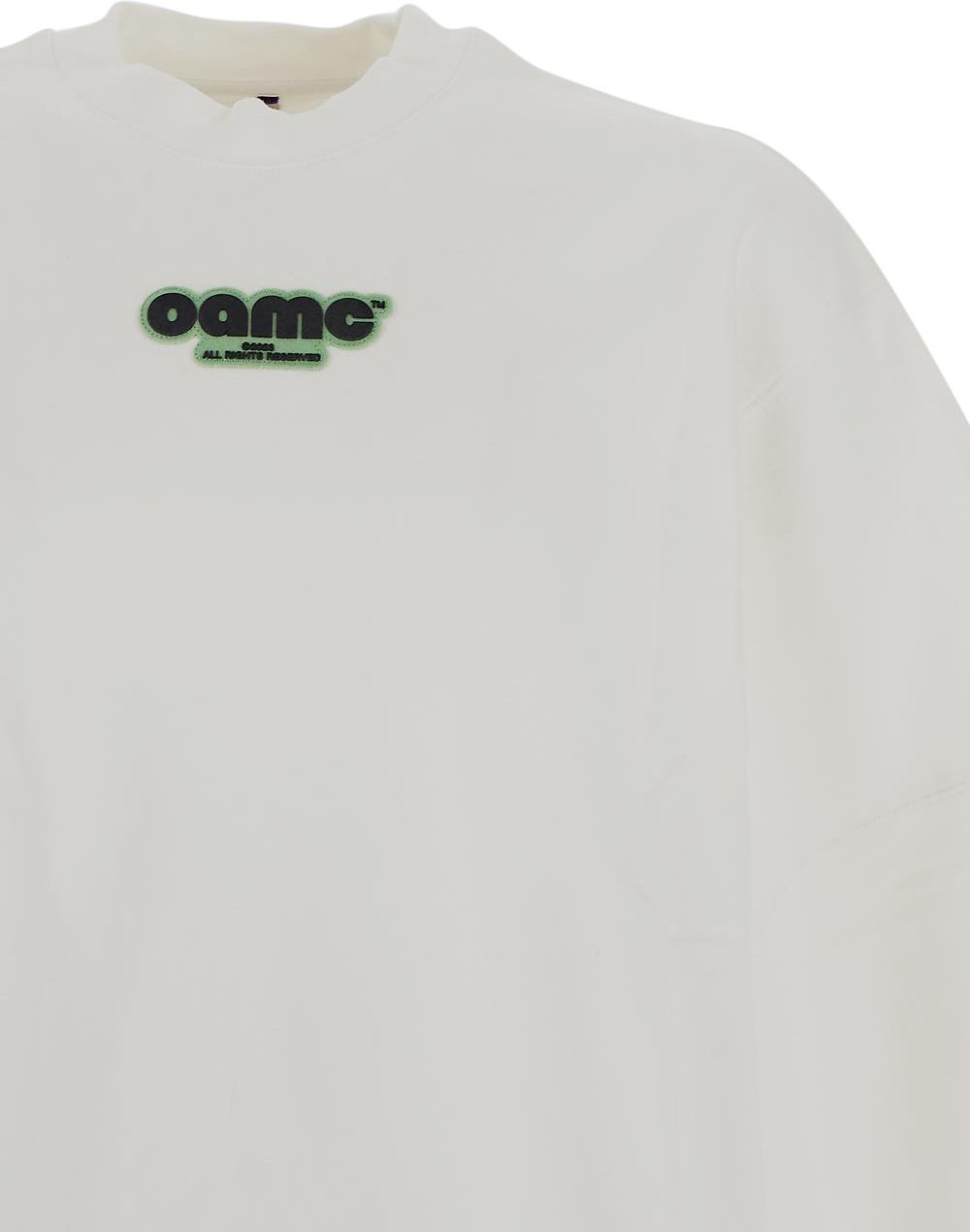 OAMC Logo Cotton Sweatshirt Wit