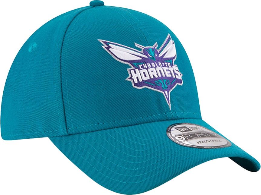 New Era Charlotte Hornets Teal 9Forty Cap Blauw