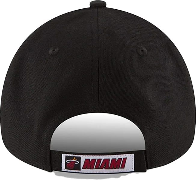 New Era Miami Heat Black 9forty cap Zwart