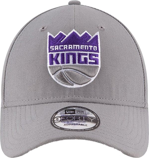 New Era Sacramento Kings Grey 9forty cap Grijs