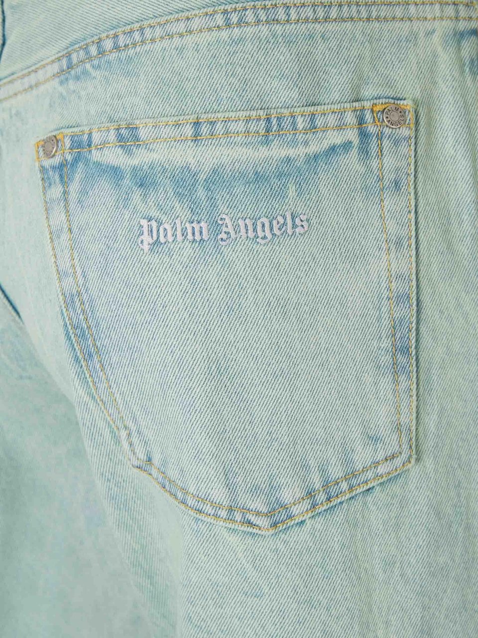 Palm Angels Straight Fit Jeans Divers