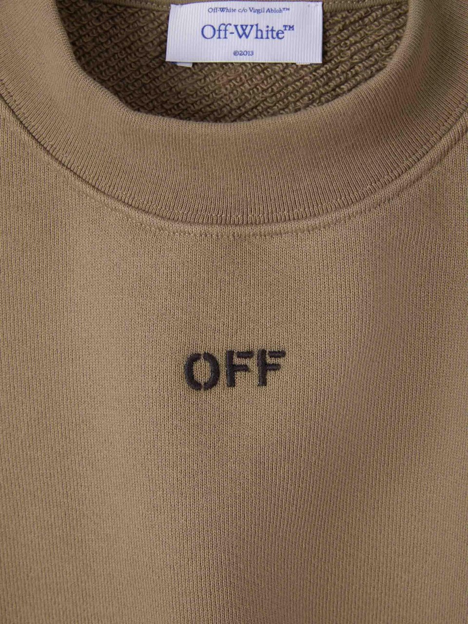 OFF-WHITE Printed Logo Sweatshirt Bruin