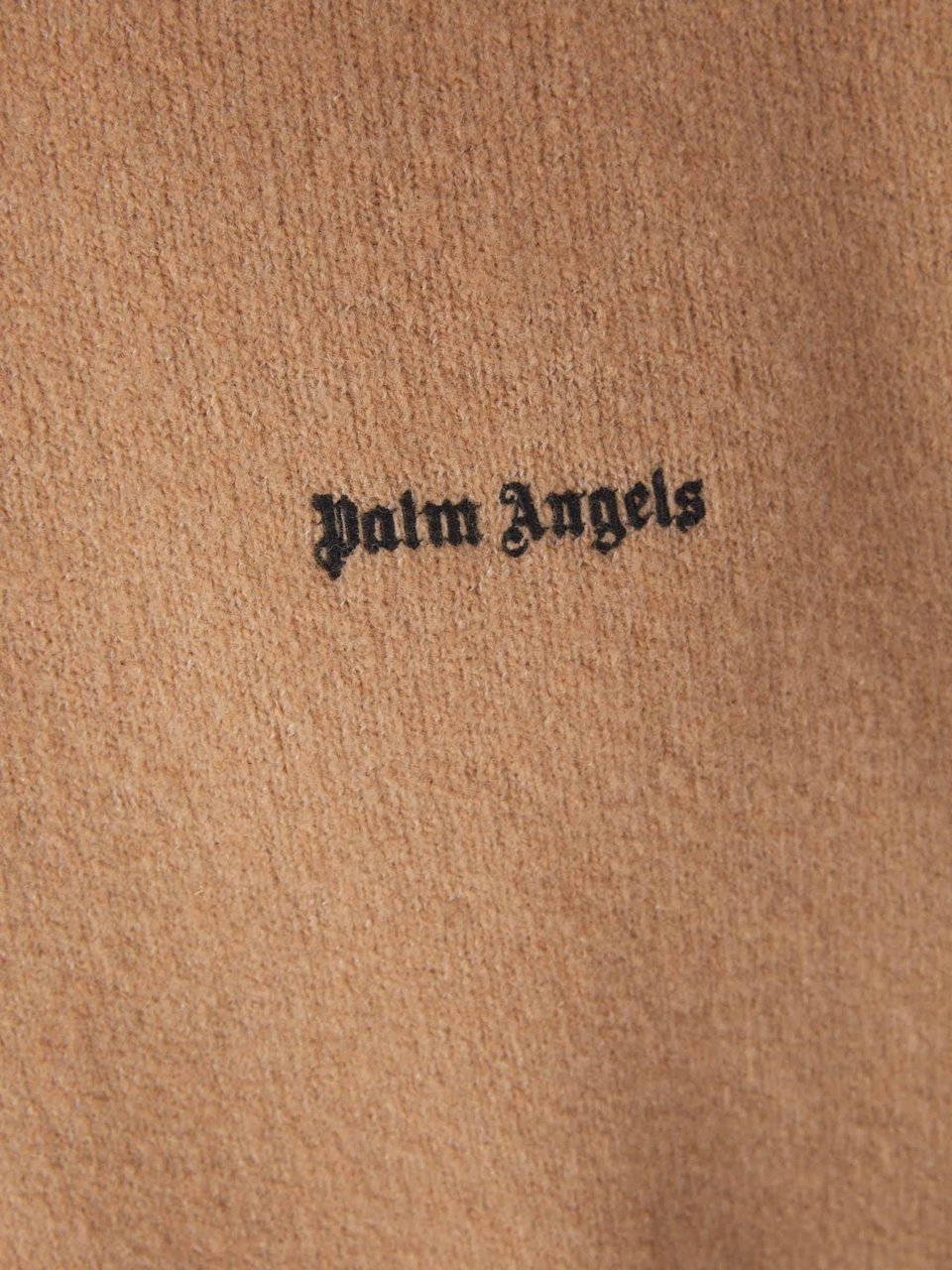 Palm Angels Logo Knit Sweater Bruin