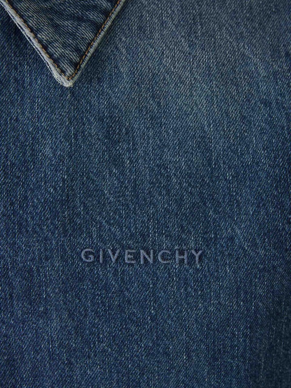 Givenchy Cotton Denim Vest Divers