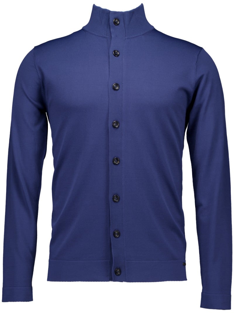Genti Genti Cardigan Buttons Ls Vesten Bruin K9082-260 Bruin