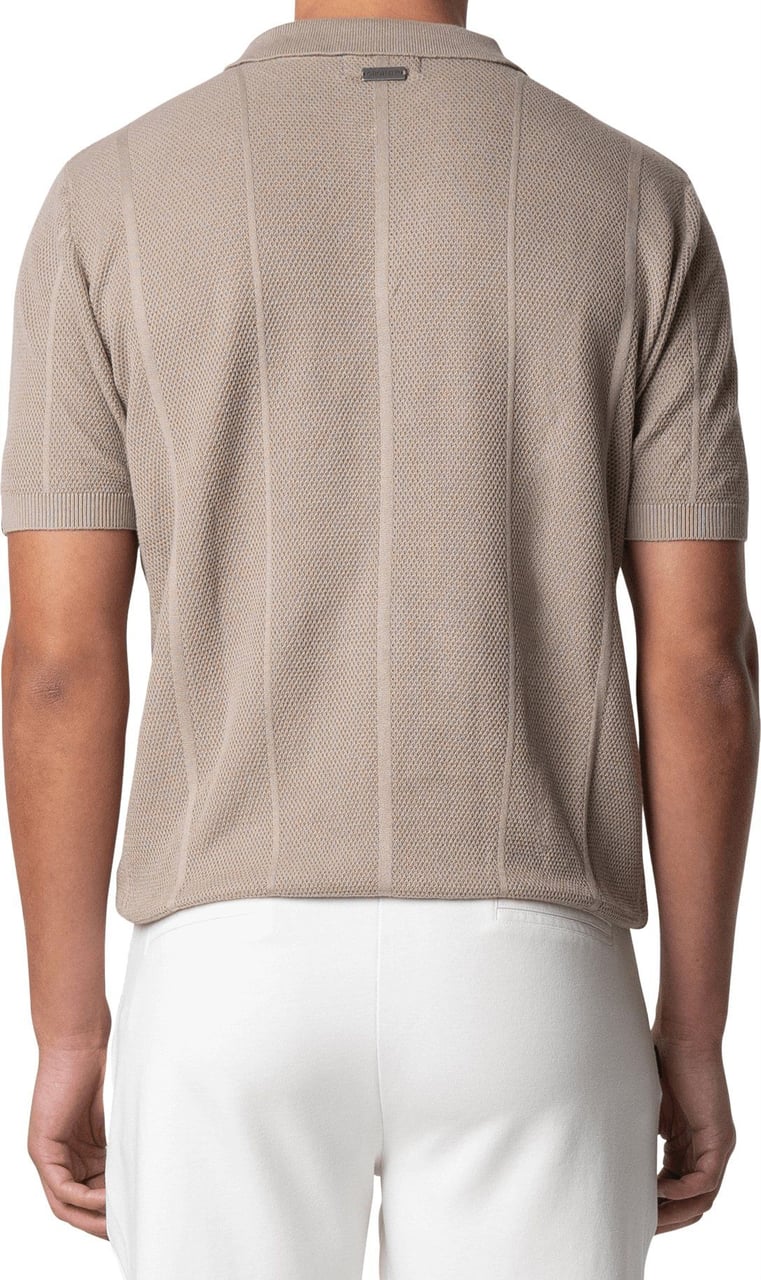 Quotrell Arena Polo | Taupe/black Beige