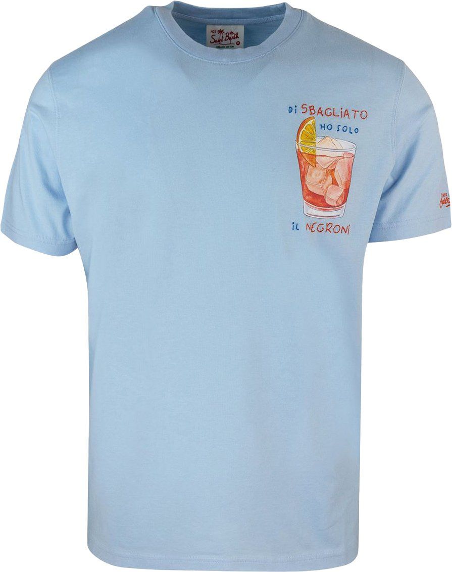 MC2 Saint Barth Di Sbagliato T-shirts Blauw 00741f Blauw