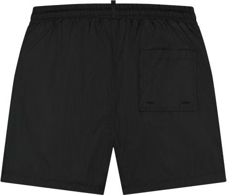 Malelions Malelions Men Captain Swim Shorts - Black/Turquoise Zwart
