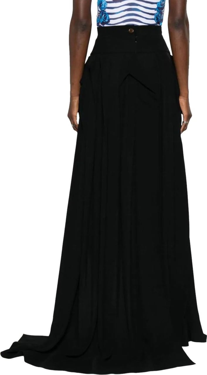 Vivienne Westwood Long Nedda Skirt Black Zwart