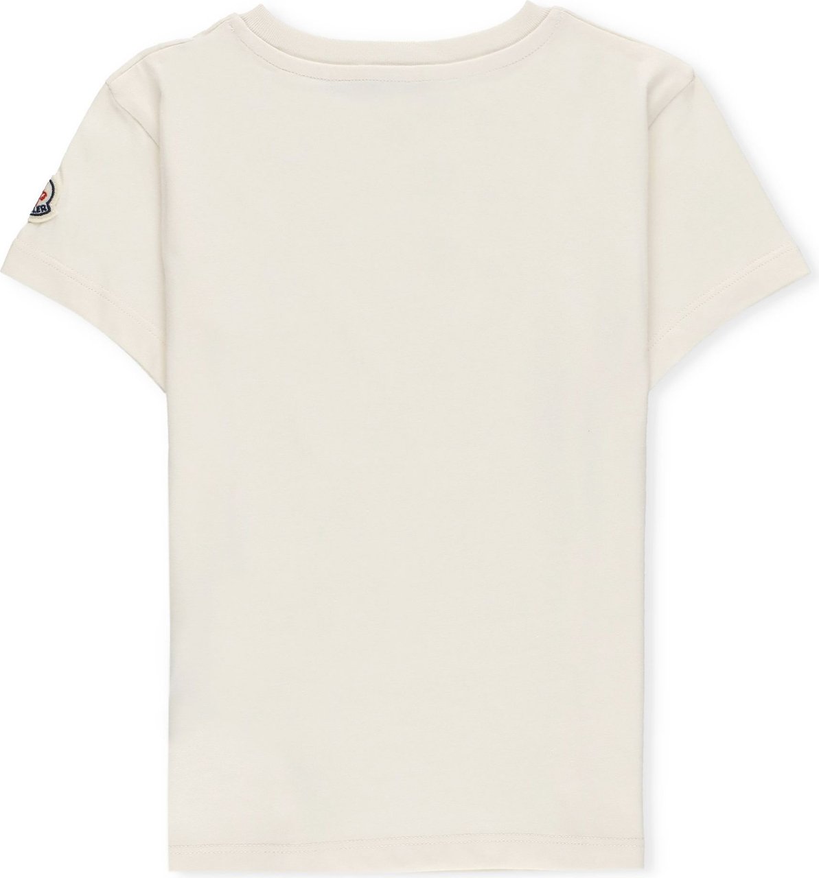 Moncler T-shirts And Polos Ivory Ivory Neutraal