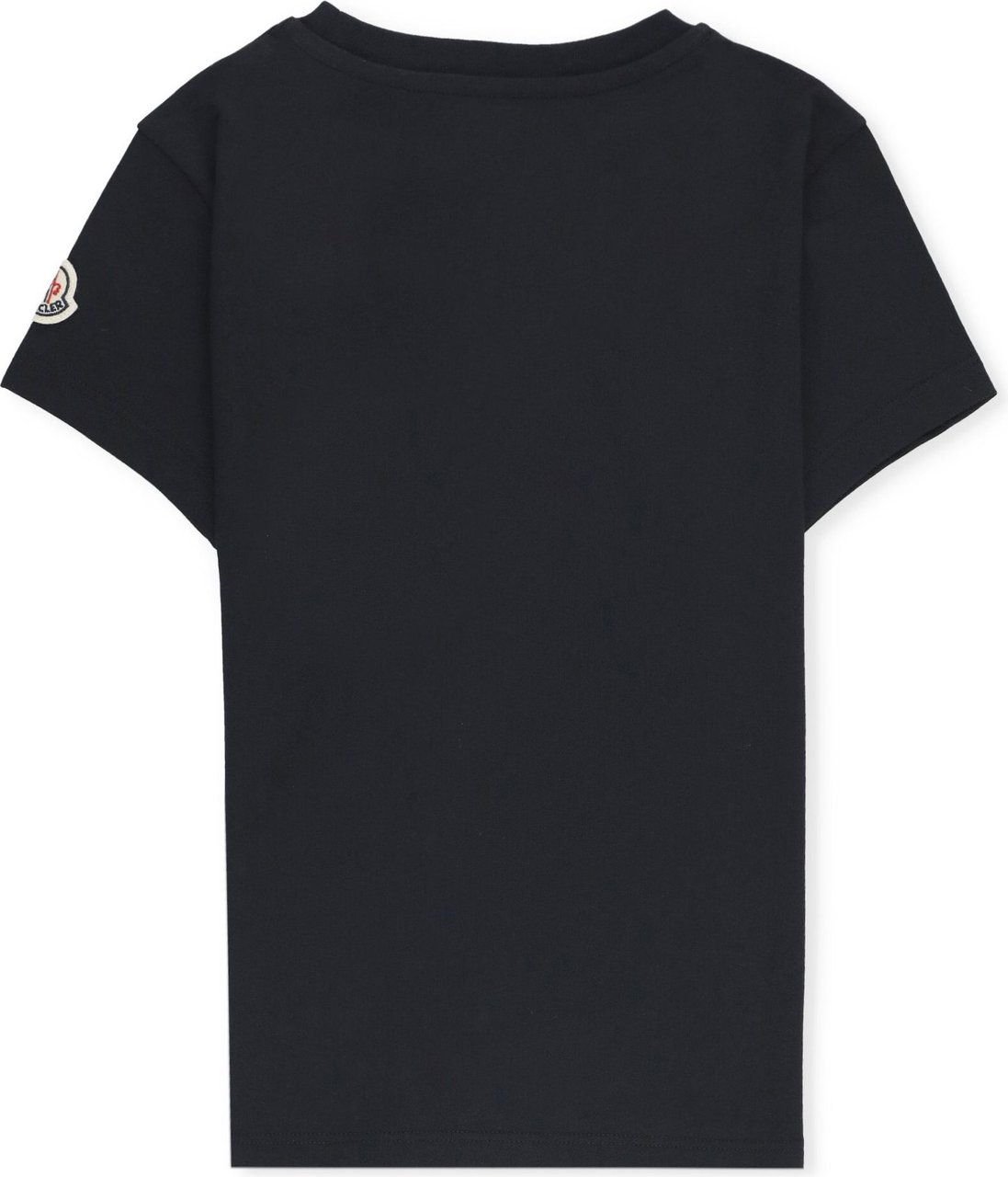 Moncler T-shirts And Polos Black Zwart