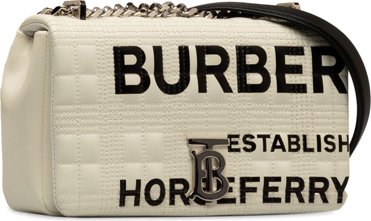 Burberry Small Horseferry Lola Crossbody Bag Wit