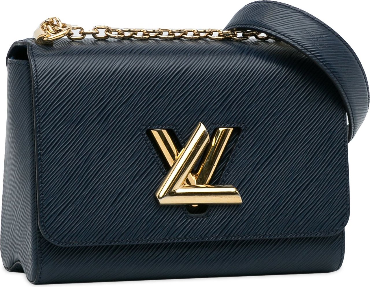 Louis Vuitton Epi Twist MM Blauw